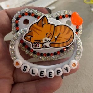 Sleepy Kitten Adult Pacifier